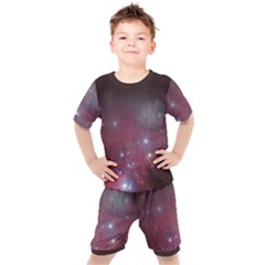 Christmas Tree Cluster Red Stars Nebula Constellation Astronomy Kid s Set by genx