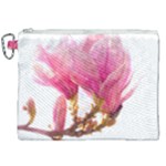 Wild Magnolia flower, watercolor art Canvas Cosmetic Bag (XXL)