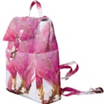Wild Magnolia flower, watercolor art Buckle Everyday Backpack