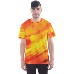 Abstract Background Design Men s Sports Mesh Tee