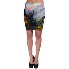 Art Abstract Painting Abstract Bodycon Skirt by Wegoenart
