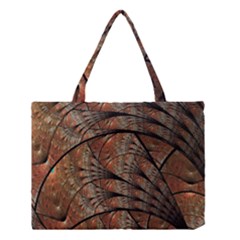 Fractals Artistic Digital Design Medium Tote Bag by Wegoenart