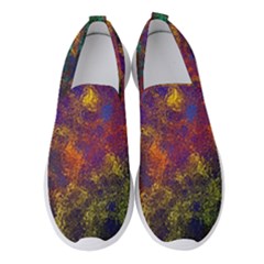 Pattern Background Wallpaper Women s Slip On Sneakers by Wegoenart