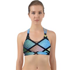 Stained Glass Soul Back Web Sports Bra by WensdaiAmbrose