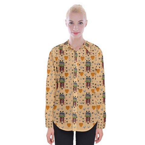 Sankta Lucia With Love And Candles In The Silent Night Womens Long Sleeve Shirt by pepitasart