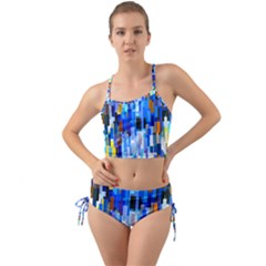 Color Colors Abstract Colorful Mini Tank Bikini Set by Pakrebo