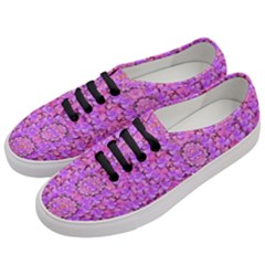 Paradise Blossom Tree On The Mountain High Women s Classic Low Top Sneakers by pepitasart
