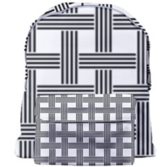 Seamless Stripe Pattern Lines Giant Full Print Backpack