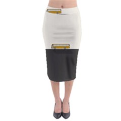 Bus Midi Pencil Skirt by Valentinaart