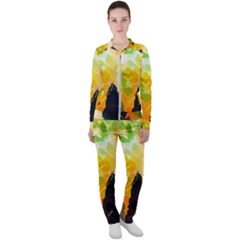 Forest Trees Nature Wood Green Casual Jacket And Pants Set by Pakrebo