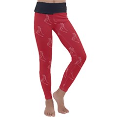 A-ok Perfect Handsign Maga Pro-trump Patriot On Maga Red Background Kids  Lightweight Velour Classic Yoga Leggings by snek