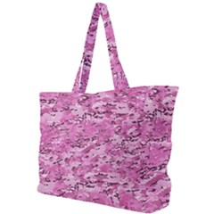 Pink Camouflage Army Military Girl Simple Shoulder Bag by snek