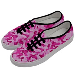 Standard Pink Camouflage Army Military Girl Funny Pattern Women s Classic Low Top Sneakers by snek
