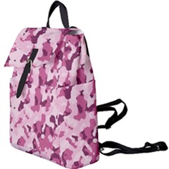 Standard Violet Pink Camouflage Army Military Girl Buckle Everyday Backpack by snek