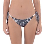 Mandala Flower Lotus Reversible Bikini Bottom