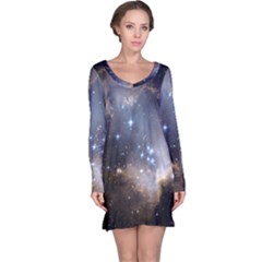Cosmic Constellation Long Sleeve Nightdress by WensdaiAmbrose