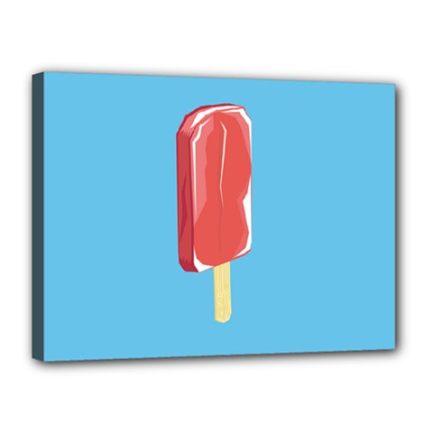 Ice Cream Canvas 16  X 12  (stretched) by Mariart