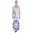 Dreamcatcher Dream Catcher Pattern Maxi Thigh Split Dress View2