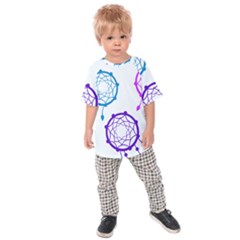 Dreamcatcher Dream Catcher Pattern Kids  Raglan Tee