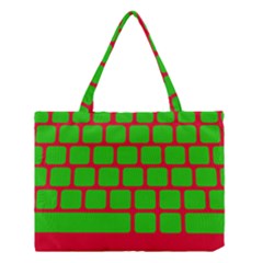 Keyboard Keys Computer Input Pc Medium Tote Bag by Pakrebo