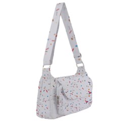 Ribbon Polka Post Office Delivery Bag by Mariart