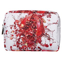 Red Pomegranate Fried Fruit Juice Make Up Pouch (medium) by Mariart