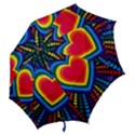 Rainbow Pop Heart Hook Handle Umbrellas (Large) View2