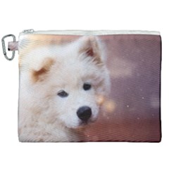 Puppy Love Canvas Cosmetic Bag (xxl) by WensdaiAmbrose