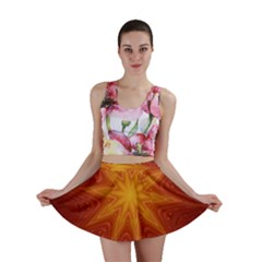 Fractal Wallpaper Colorful Abstract Mini Skirt by Mariart