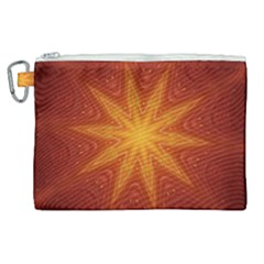Fractal Wallpaper Colorful Abstract Canvas Cosmetic Bag (xl)