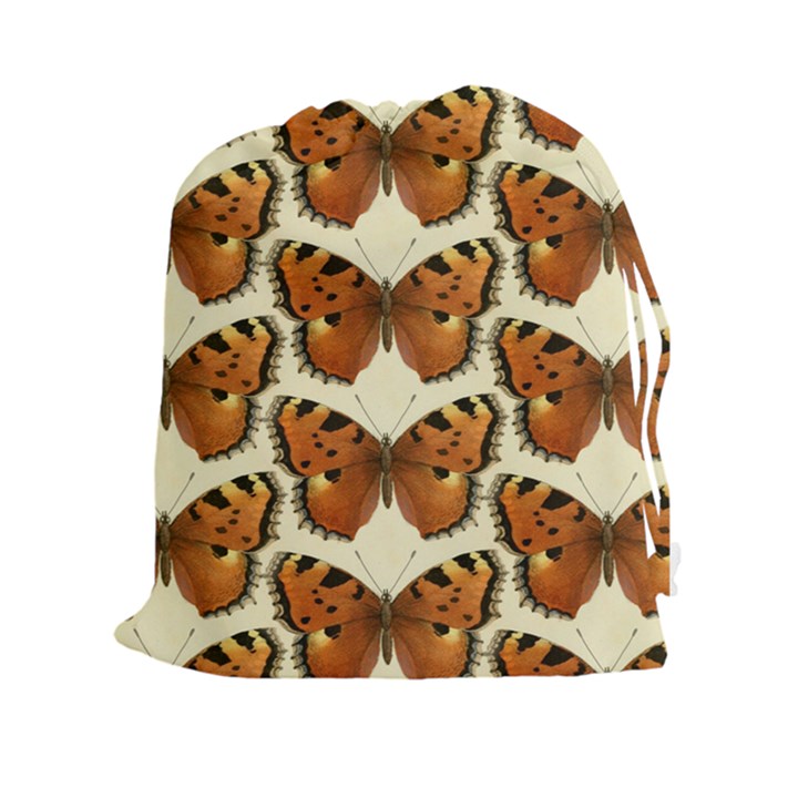 Butterflies Insects Drawstring Pouch (XXL)