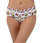 Autumn Leaves Frill Bikini Bottom