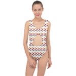 Autumn Leaves Center Cut Out Swimsuit