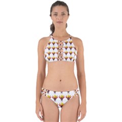 Turkey Thanksgiving Background Perfectly Cut Out Bikini Set by Mariart