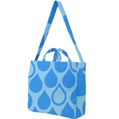 Droplet Square Shoulder Tote Bag by WensdaiAmbrose