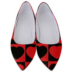 Royal Hearts Women s Low Heels by WensdaiAmbrose