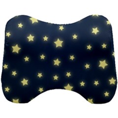 Stars Night Sky Background Head Support Cushion by Alisyart