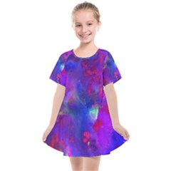 Galaxy Now  Kids  Smock Dress by arwwearableart
