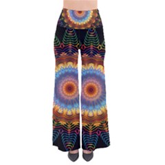 Colorful Prismatic Chromatic So Vintage Palazzo Pants by Pakrebo