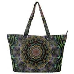 Fractal  Background Graphic Full Print Shoulder Bag by Pakrebo