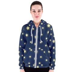 Twinkle Women s Zipper Hoodie by WensdaiAmbrose