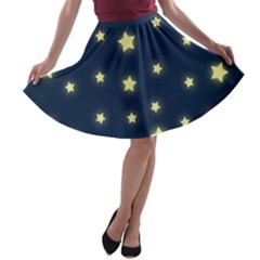 Twinkle A-line Skater Skirt by WensdaiAmbrose