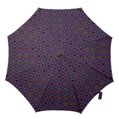 Tile Background Image Pattern Hook Handle Umbrellas (medium) by Pakrebo