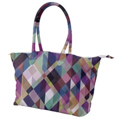 Geometric Sense Canvas Shoulder Bag by WensdaiAmbrose