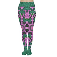 The Most Uniqe Flower Star In Ornate Glitter Tights by pepitasart