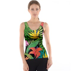 Tropical Adventure Tank Top by retrotoomoderndesigns