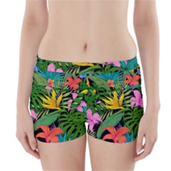 Tropical Adventure Boyleg Bikini Wrap Bottoms