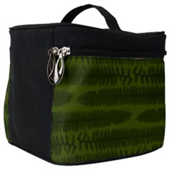 Seaweed Green Make Up Travel Bag (big) by WensdaiAmbrose