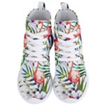 Rose flamingo Women s Lightweight High Top Sneakers