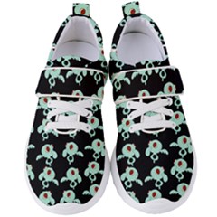 Squidward In Repose Pattern Women s Velcro Strap Shoes by Valentinaart